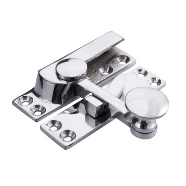 Click Here To Enlarge This Photo Of Eclipse 31821 Quadrant Pattern Polished Chrome Sash Fastener
