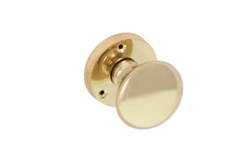 Click Here To Enlarge This Photo Of Eclipse 21108 Polished Brass Victorian Mortice Knob Set
