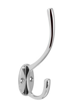 Click Here To Enlarge This Photo Of Eclipse 31831 Polished Chrome 127mm Victorian Pattern Hat & Coat Hook