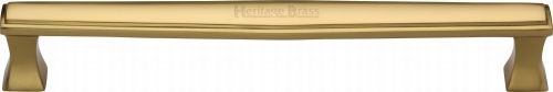 Click Here To Enlarge This Photo Of V1334 305-PB Heritage Brass Door Pull Handle Deco Design 305mm Polished Brass Finish