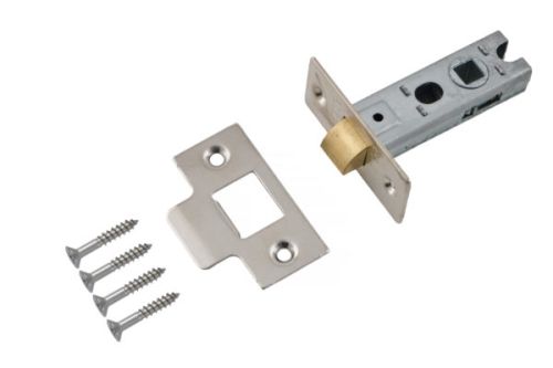 Click Here To Enlarge This Photo Of Eclipse 70271 63mm Bolt Through Tubular Mortice Latch - Nickel Plated