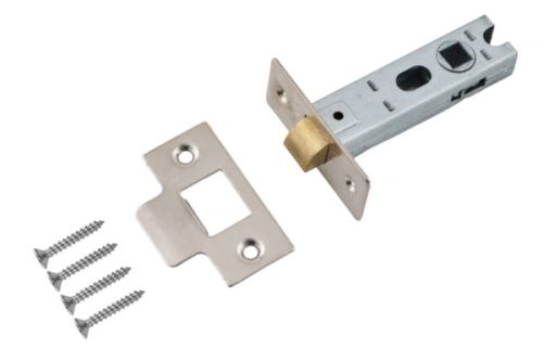 Click Here To Enlarge This Photo Of Eclipse 70273 76mm Bolt Through Tubular Mortice Latch - Nickel Plated