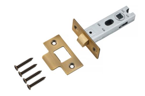 Click Here To Enlarge This Photo Of Eclipse 70275 76mm Bolt Through Tubular Mortice Latch - Matt Antique Brass