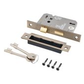 Eclipse 71530 63mm CE Fire Rated 3 Lever Mortice Sashlock - Matt Antique Brass