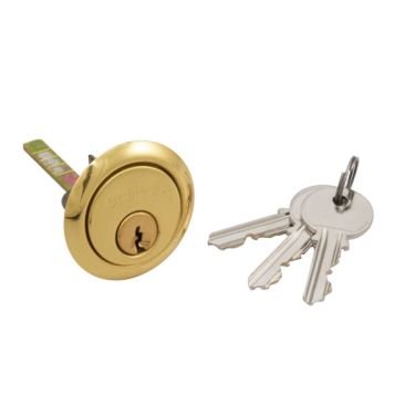 Click Here To Enlarge This Photo Of Eclipse 70407 Replacement Rim Cylinder - Satin Brass
