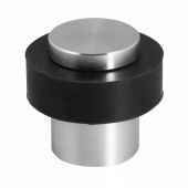 Eclipse 34573 Satin Stainless Steel 30mm Floor Door Stop (Wide Collar)