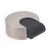Eclipse 34714 Satin Stainless Steel 60mm Slanted Buffer Floor Door Stop
