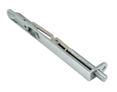 Click Here To Enlarge This Photo Of Eclipse 34528 Satin Stainless Steel 205mm x 19mm Radius Corner Lever Action Flush Bolt