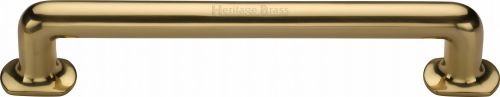 Click Here To Enlarge This Photo Of V1376 330-PB Heritage Brass Door Pull Handle Traditional Design 330mm Polished Brass Finish