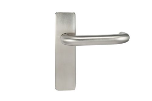 Click Here To Enlarge This Photo Of Eclipse 34681 Satin Stainless Steel 19mm Safety Lever Latch Set