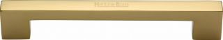 V1390 305-PB Heritage Brass Door Pull Handle Urban Design 305mm Polished Brass Finish