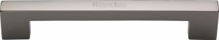 V1390 305-PNF Heritage Brass Door Pull Handle Urban Design 305mm Polished Nickel Finish