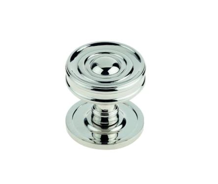 Click Here To Enlarge This Photo Of BUR111PN Frelan Hardware Burlington Bloomsbury 40mm Cupboard Knob Polished Nickel