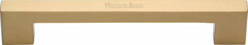 Click Here To Enlarge This Photo Of V1390 305-SB Heritage Brass Door Pull Handle Urban Design 305mm Satin Brass Finish