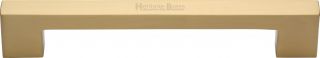 V1390 305-SB Heritage Brass Door Pull Handle Urban Design 305mm Satin Brass Finish