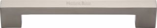 V1390 305-SN Heritage Brass Door Pull Handle Urban Design 305mm Satin Nickel Finish