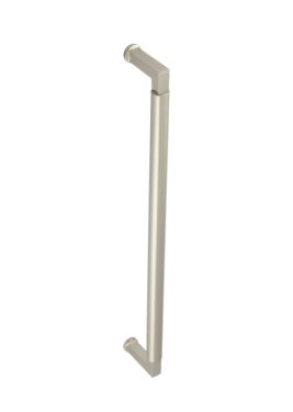 Click Here To Enlarge This Photo Of BUR130SNFF Frelan Hardware Burlington Westminster Pull Handle 425 x 20mm Face Fix Satin Nickel