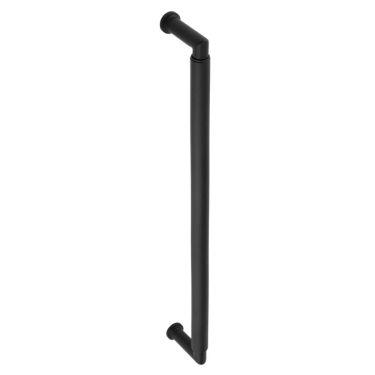 Click Here To Enlarge This Photo Of BUR140MB Frelan Hardware Burlington Piccadilly Pull Handle 425 x 20mm Bolt Through Matt Black