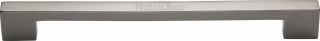 V1390 457-PNF Heritage Brass Door Pull Handle Urban Design 457mm Polished Nickel Finish