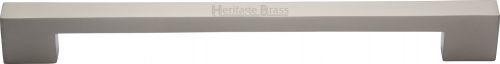 Click Here To Enlarge This Photo Of V1390 457-SN Heritage Brass Door Pull Handle Urban Design 457mm Satin Nickel Finish