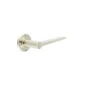 BUR20SN Frelan Hardware Burlington Knightsbridge Door Handles (No Outer Rose) Satin Nickel
