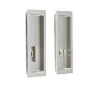 BUR226SN Frelan Hardware Burlington Flush Rectangular Turn & Release Satin Nickel