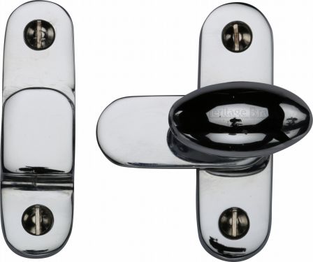Click Here To Enlarge This Photo Of V1970-PC Heritage Brass Showcase Fastener Polished Chrome Finish
