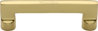 C0345 96-PB Heritage Brass Cabinet Pull Apollo Design 96mm ctc Polished Brass Finish