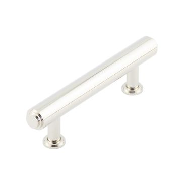 Click Here To Enlarge This Photo Of BUR510PN Frelan Hardware Burlington Belgrave Stepped Cabinet Handle 96mm Polished Nickel