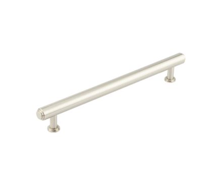 Click Here To Enlarge This Photo Of BUR512SN Frelan Hardware Burlington Belgrave Stepped Cabinet Handle 224mm Satin Nickel