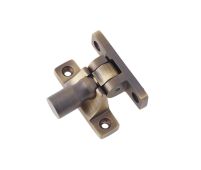 BUR5288AB Frelan Hardware Burlington Brighton Fastener (Pattern 1) Antique Brass