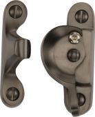 V2060L-MB Heritage Brass Fitch Pattern Sash Fastener Lockable Matt Bronze Finish