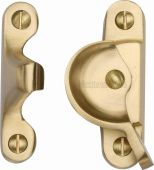 V2060-SB Heritage Brass Fitch Pattern Sash Fastener Satin Brass Finish
