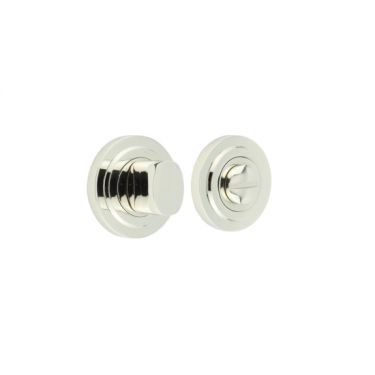 Click Here To Enlarge This Photo Of BUR-81PN-52PN Frelan Hardware Burlington Turn & Release (Inner 3) Stepped Rose Polished Nickel