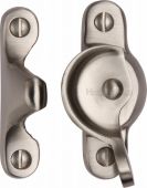 V2060-SN Heritage Brass Fitch Pattern Sash Fastener Satin Nickel Finish
