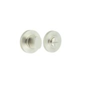 BUR-81SN-55SN Frelan Hardware Burlington Turn & Release (Inner 3) Knurled Rose Satin Nickel