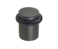 BUR960DB Frelan Hardware Burlington Plain Floor Mounted Door Stop 40mm Dia Dark Bronze
