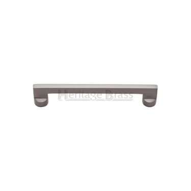 Click Here To Enlarge This Photo Of C0345 96-SN Heritage Brass Cabinet Pull Apollo Design 96mm ctc Satin Nickel Finish