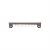 C0345 96-SN Heritage Brass Cabinet Pull Apollo Design 96mm ctc Satin Nickel Finish