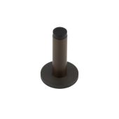 BUR-970DB-971DB Frelan Hardware Burlington Plain 75mm Wall Mounted Door Stop (Plain Rose) Dark Bronze