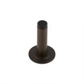 BUR-970DB-973DB Frelan Hardware Burlington Plain 75mm Wall Mounted Door Stop (Stepped Rose) Dark Bronze