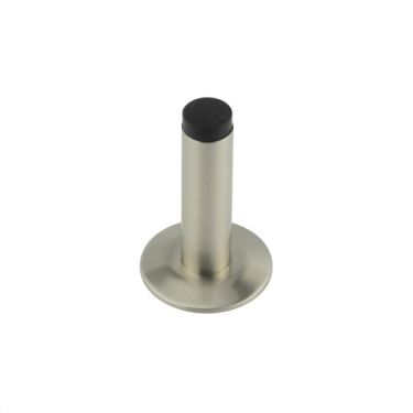 Click Here To Enlarge This Photo Of BUR-970SN-972SN Frelan Hardware Burlington Plain 75mm Wall Mounted Door Stop (Chamfered Rose) Satin Nickel