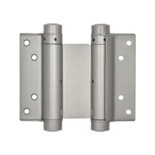 HG3005-4GY Frelan Hardware Double Action Steel Spring Hinges 102mm Grey