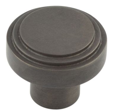 Click Here To Enlarge This Photo Of HOX1030DB Frelan Hardware Hoxton Cropley Cupboard Knob 30mm Dark Bronze