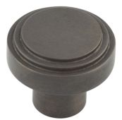 HOX1030DB Frelan Hardware Hoxton Cropley Cupboard Knob 30mm Dark Bronze