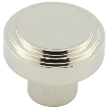 Click Here To Enlarge This Photo Of HOX1030PN Frelan Hardware Hoxton Cropley Cupboard Knob 30mm Polished Nickel