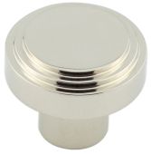 HOX1030PN Frelan Hardware Hoxton Cropley Cupboard Knob 30mm Polished Nickel
