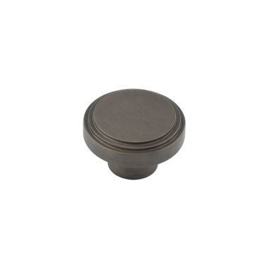 Click Here To Enlarge This Photo Of HOX1040DB Frelan Hardware Hoxton Cropley Cupboard Knob 40mm Dark Bronze
