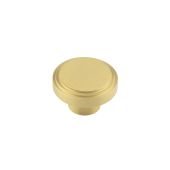HOX1040SB Frelan Hardware Hoxton Cropley Cupboard Knob 40mm Satin Brass