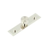 HOX-1130PN-6090PN Frelan Hardware Hoxton Murray Cupboard Knob 30mm on Stepped Backplate Polished Nickel